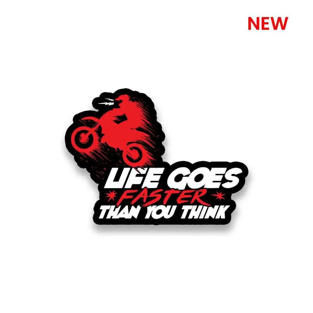 Life Goes Faster Sticker 1