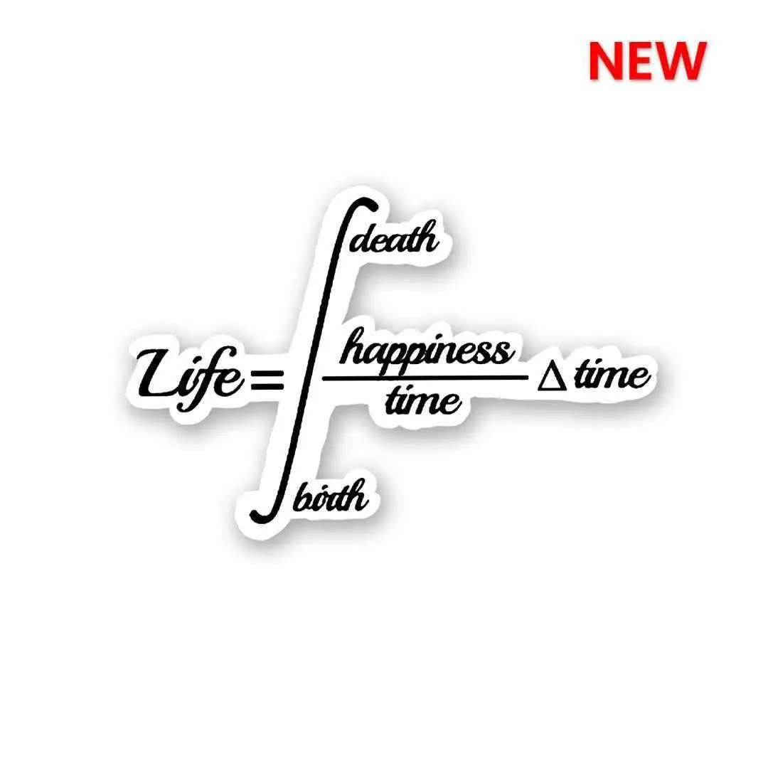 Life=Happiness Sticker 1