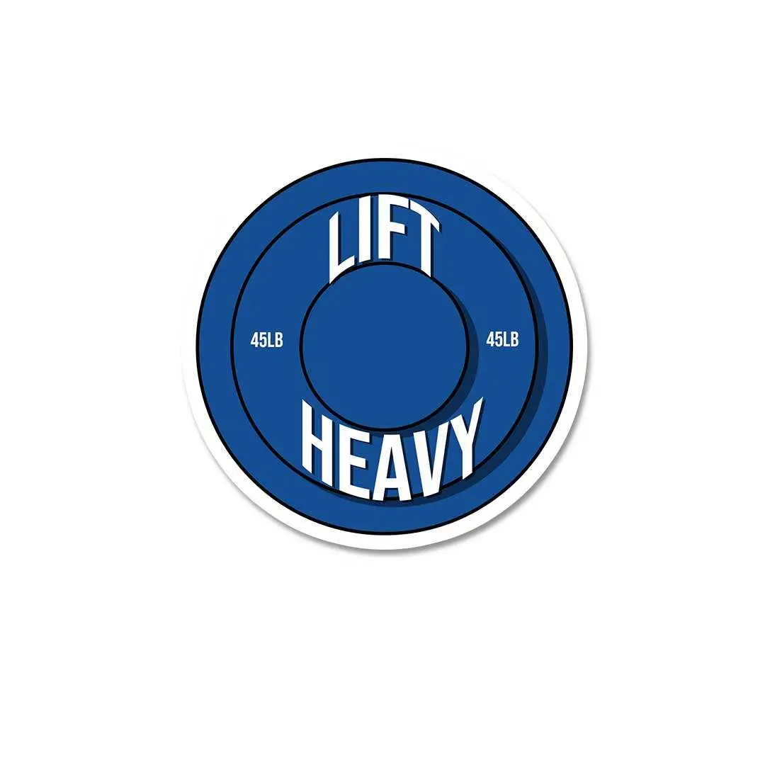 Lift Heavy Sticker 2