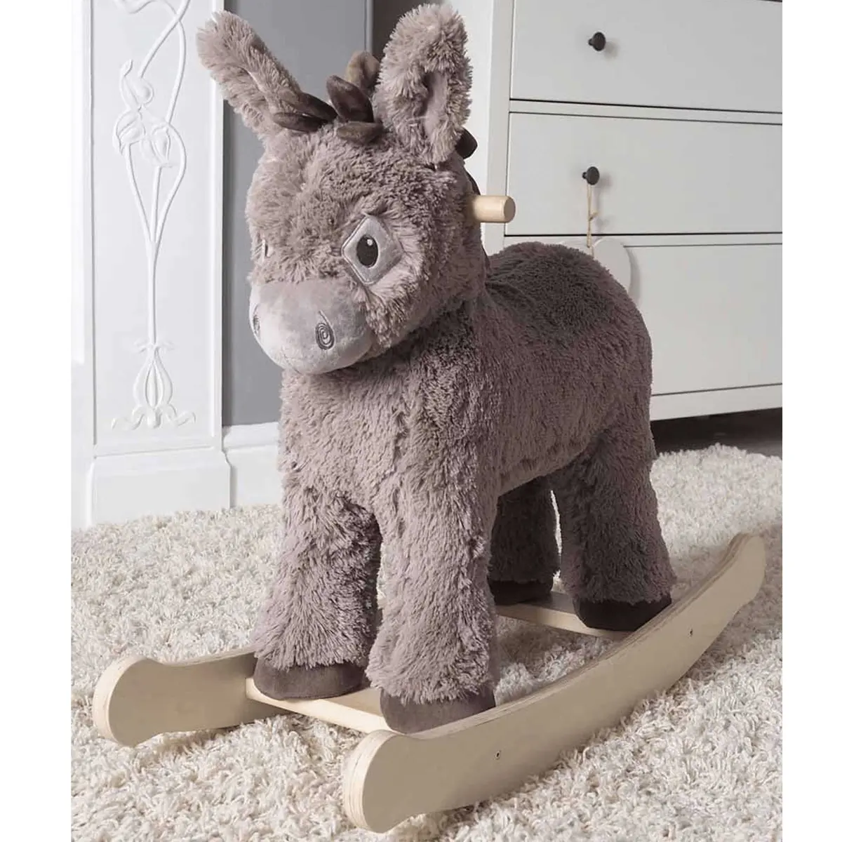 Little Bird Told Me Norbert Rocking Donkey 1