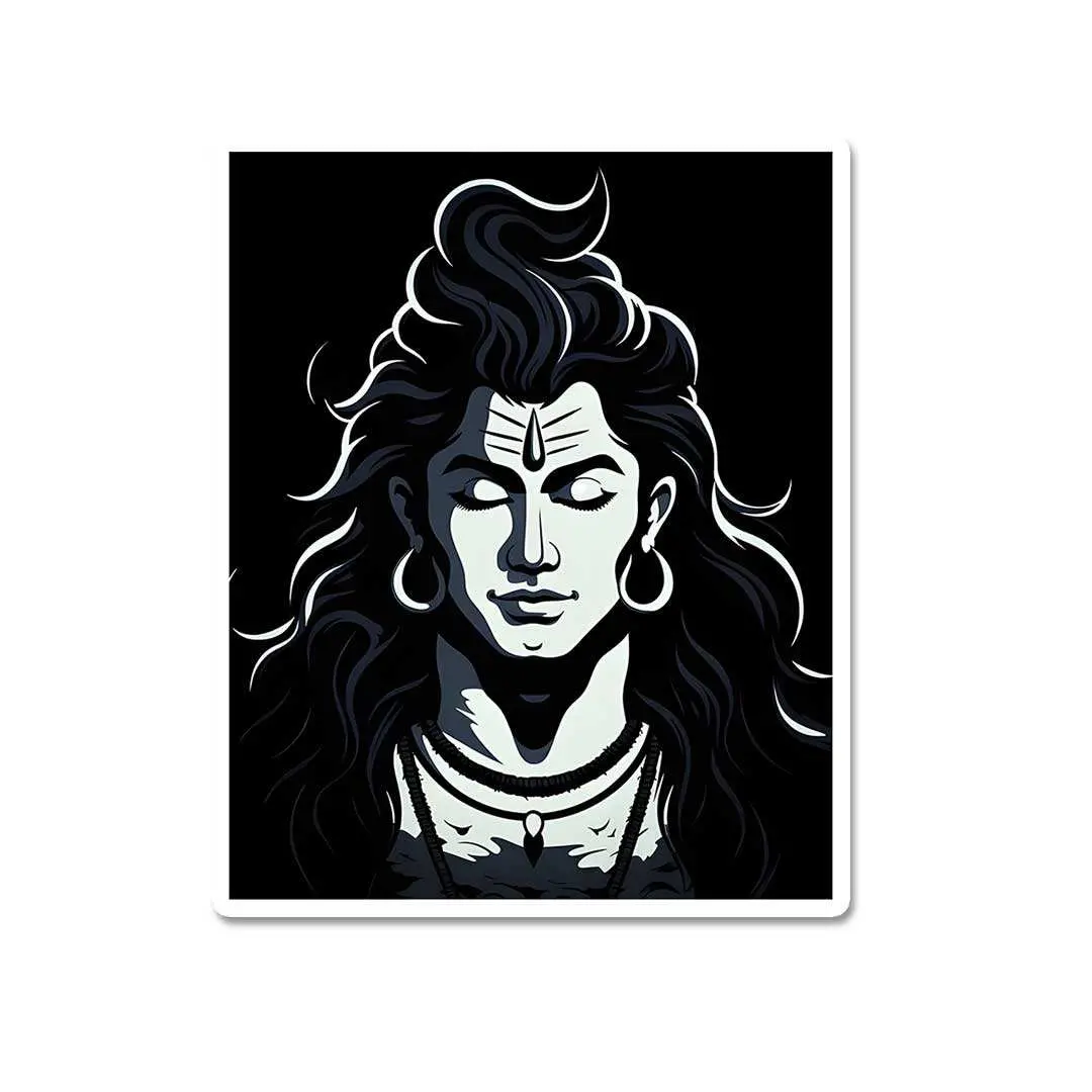 Lord Shiva Sticker 1