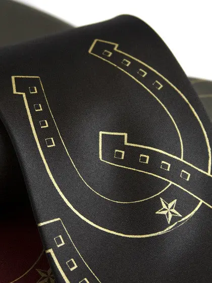 Lucky Horseshoe Necktie 1