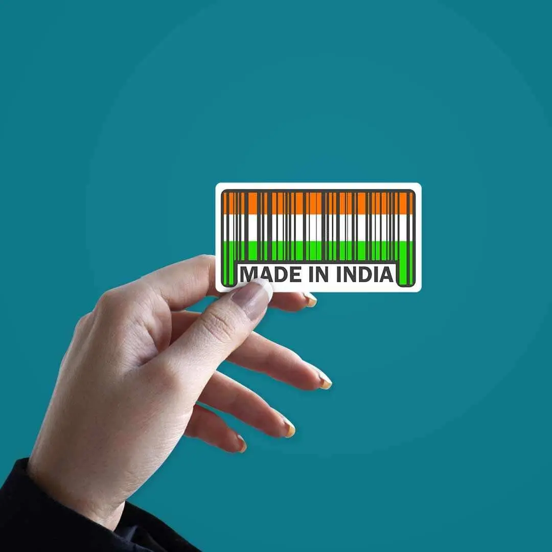 Made In India Sticker 2