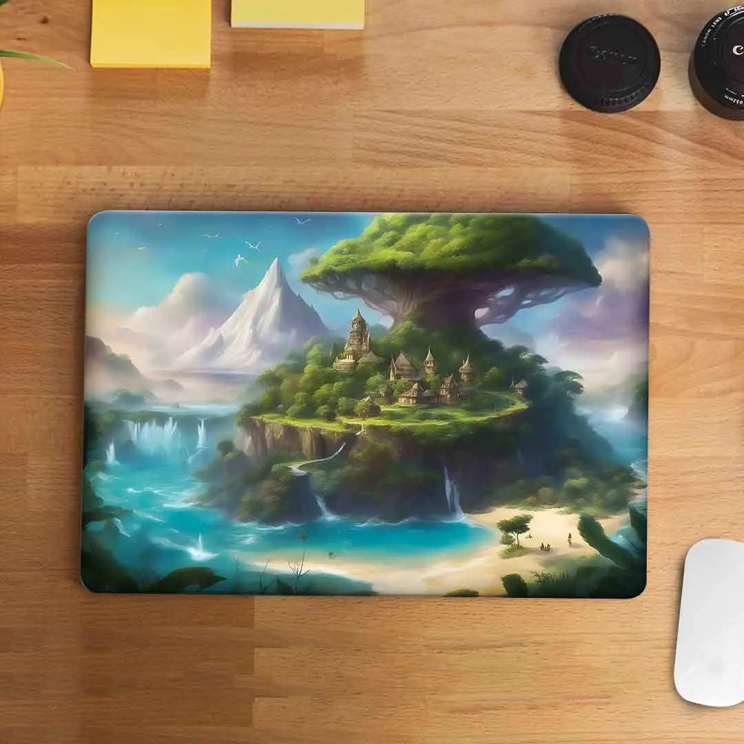 Magical Island Laptop Skin 1