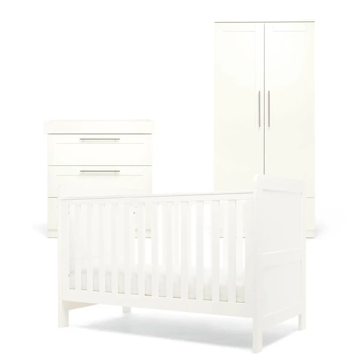 Mamas And Papas Hampden 3 Piece Room Set - White 1
