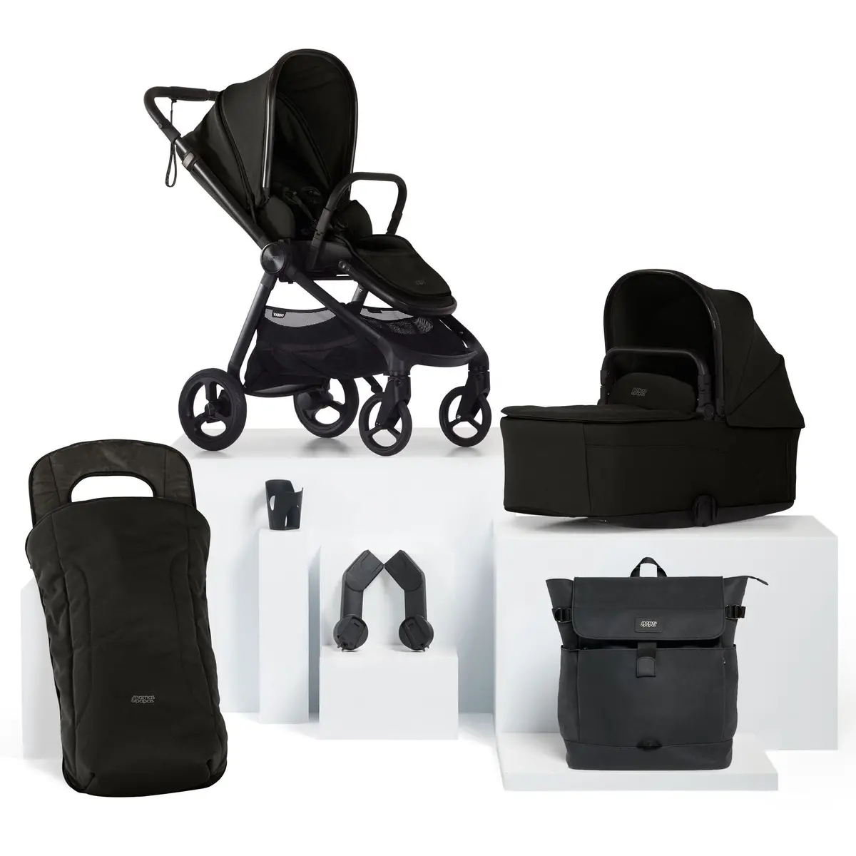 Mamas & Papas Vardo Essential Bundle - Noir 1