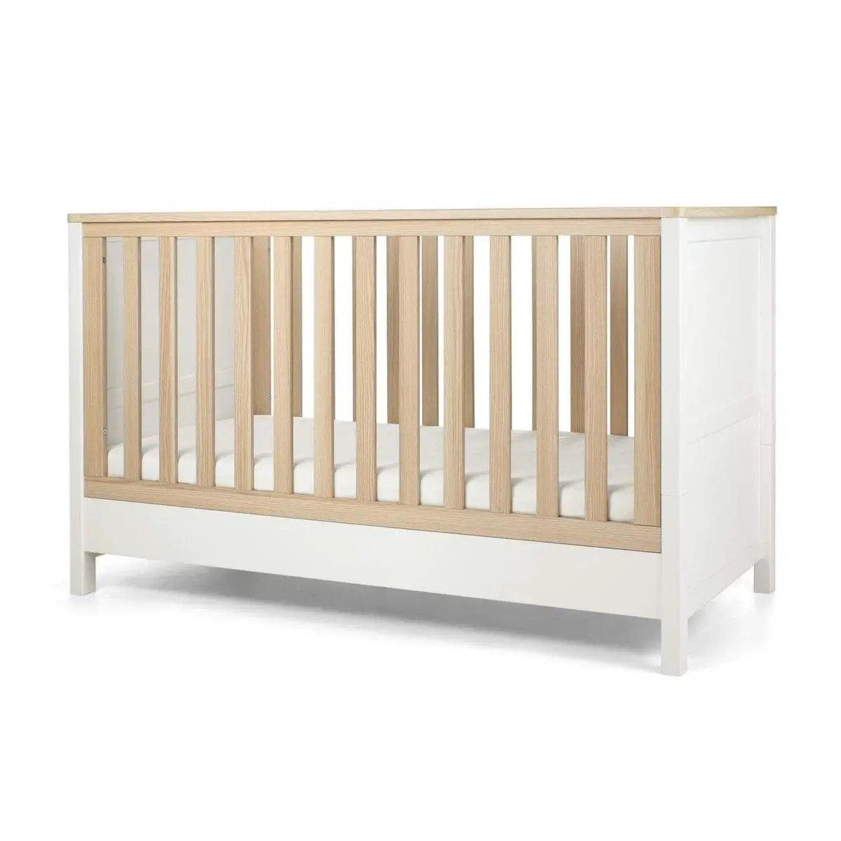 Mamas & Papas Harwell 3 Piece Cotbed Range White/Natural 3