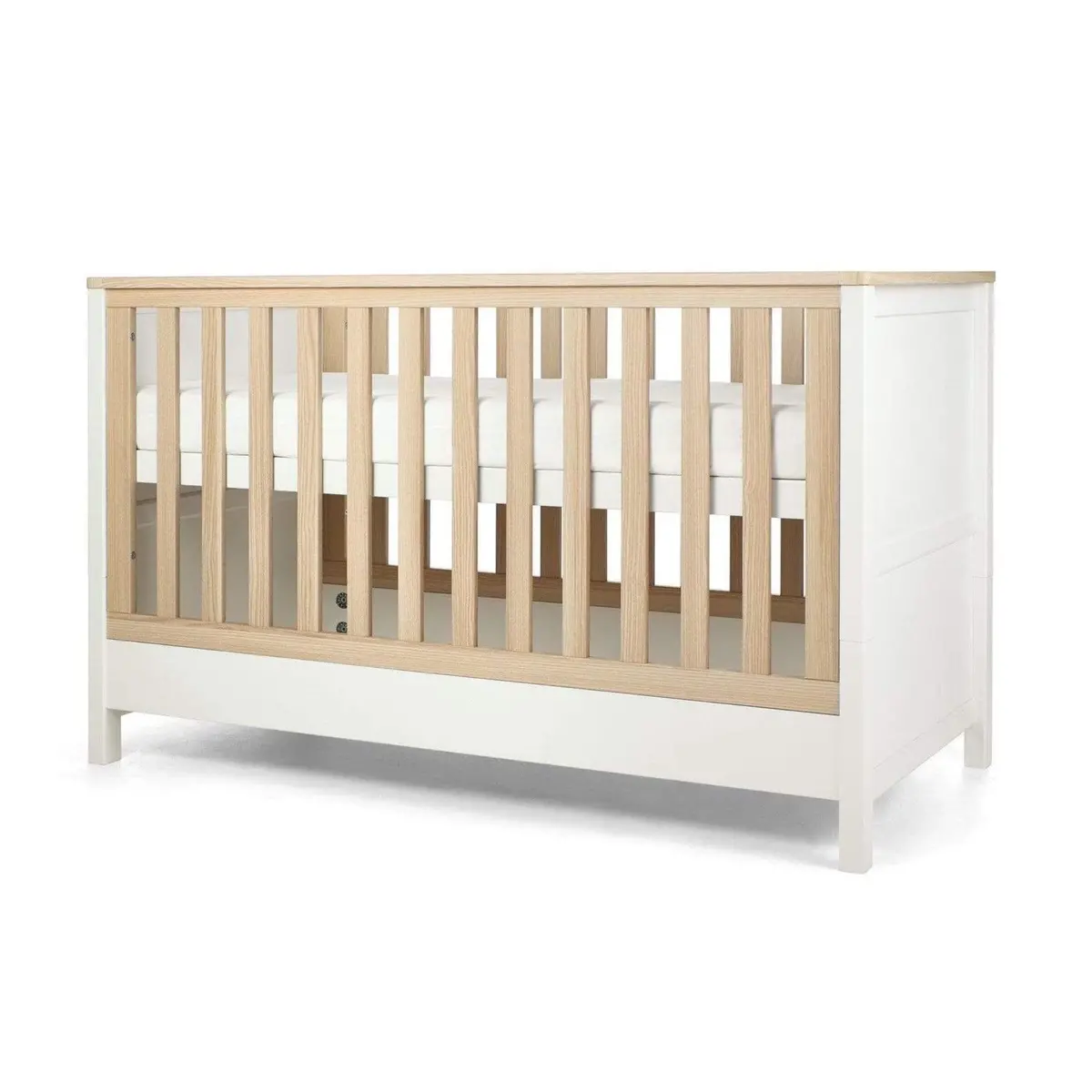 Mamas & Papas Harwell 3 Piece Cotbed Range White/Natural 4