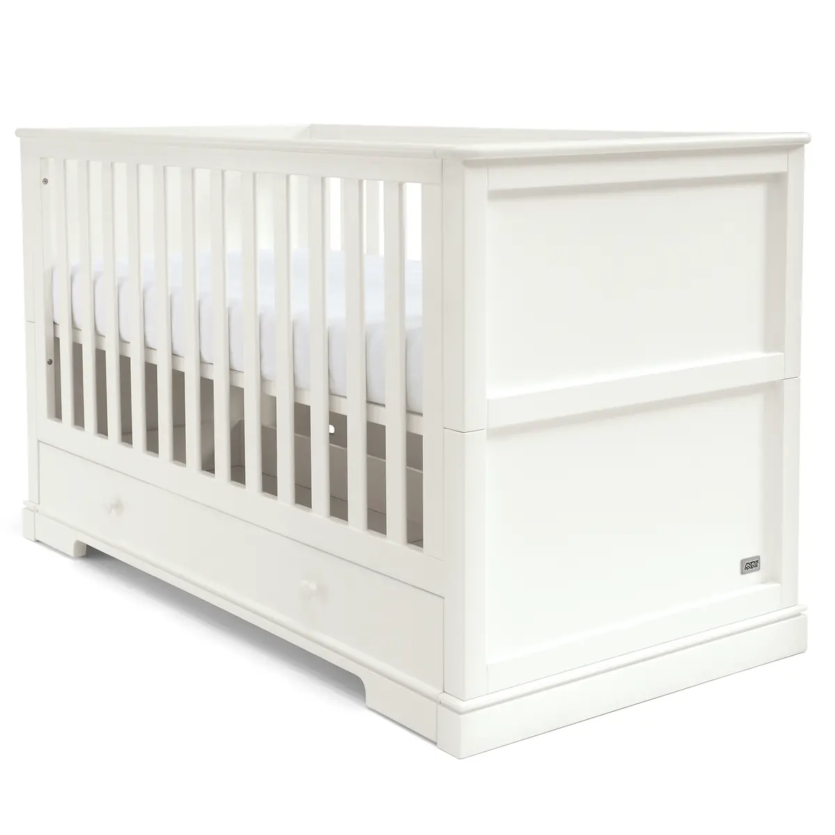 Mamas & Papas Oxford 2 Piece Cot Bed Roomset White 2