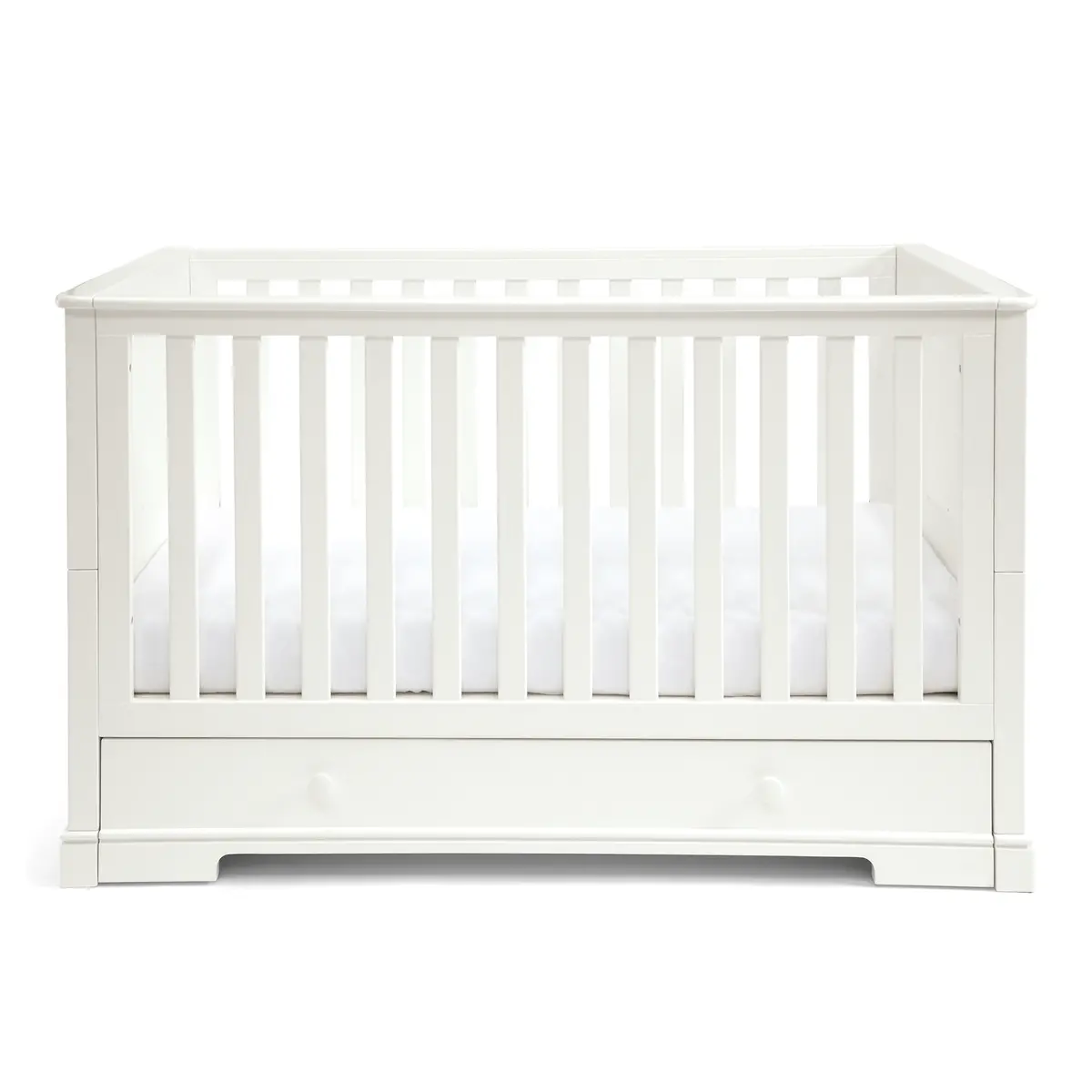 Mamas & Papas Oxford 2 Piece Cot Bed Roomset White 4