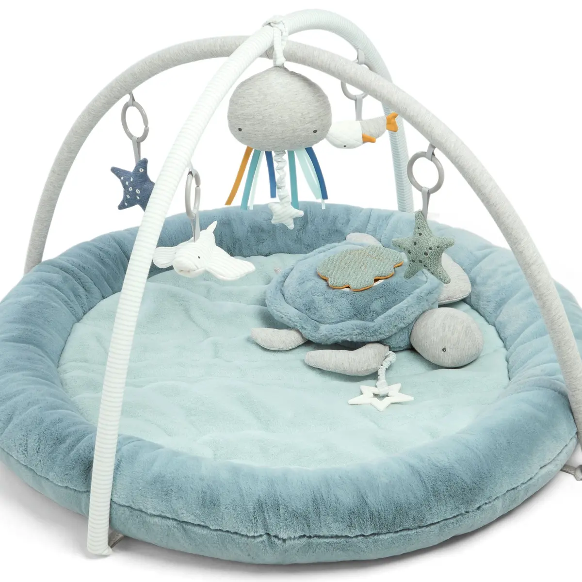 Mamas & Papas Welcome To The World Playmat- Blue 1