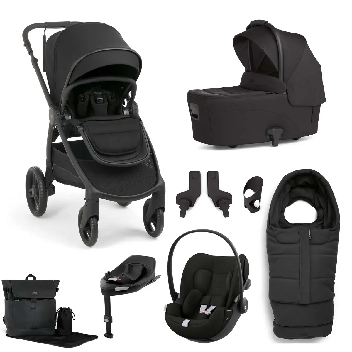Mamas & Papas Ocarro 2 Complete 8 Piece Cloud T Bundle In Eclipse 1