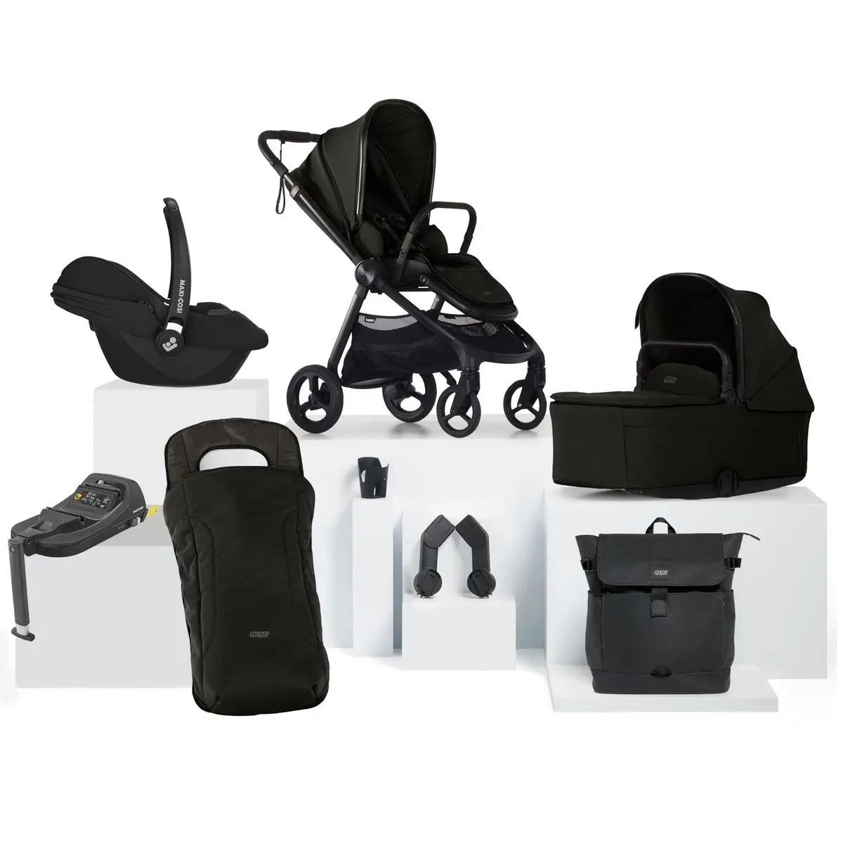 Mamas & Papas Vardo Complete Maxi-Cosi Bundle - Noir 1