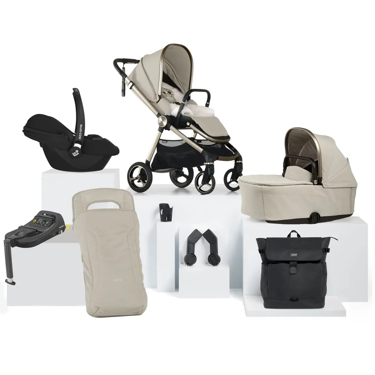 Mamas & Papas Vardo Complete Maxi-Cosi Bundle - Shell 1
