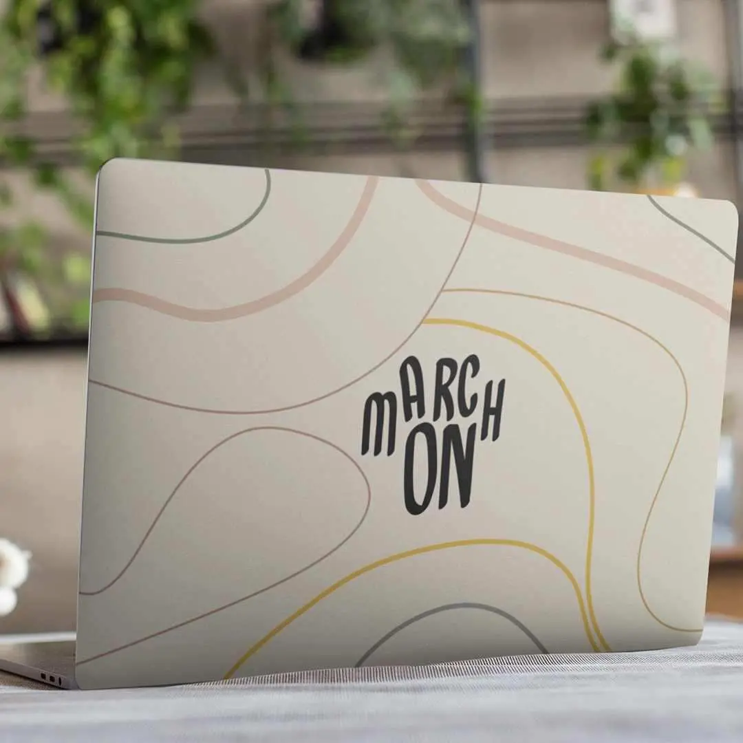 March On Laptop Skin 1