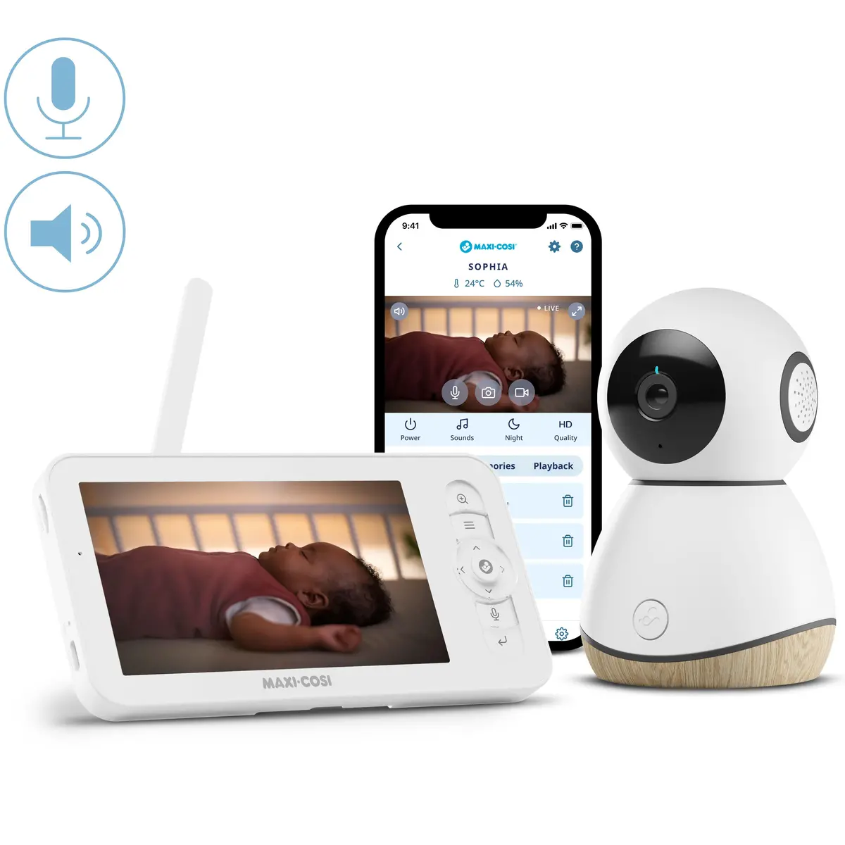 Maxi-Cosi Connected Home Bedtime Bundle 2