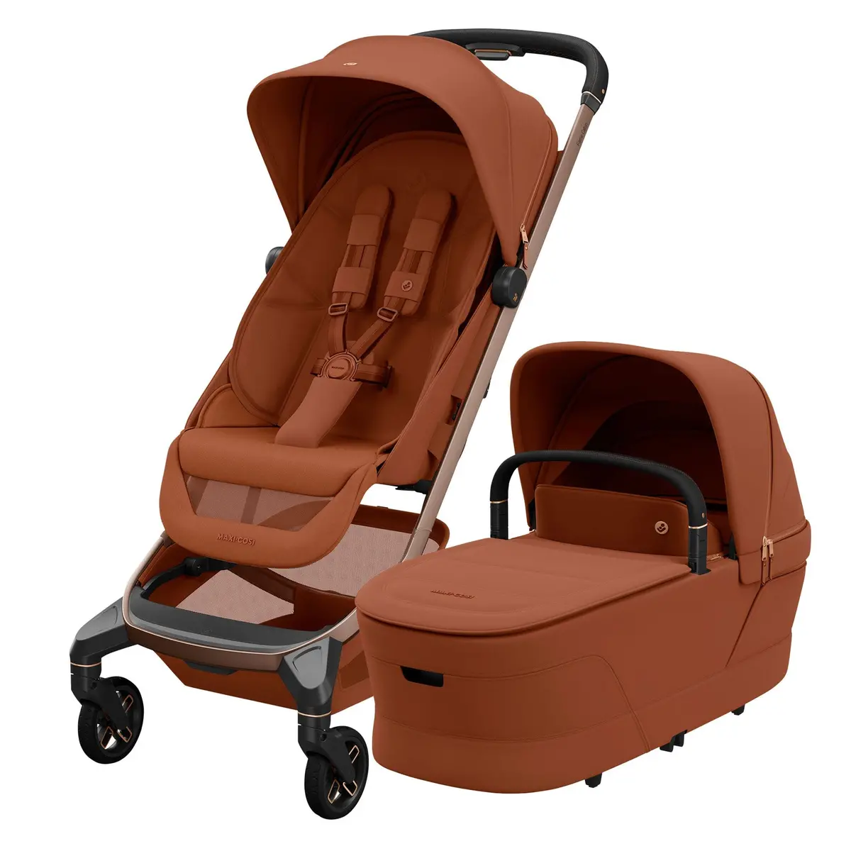 Maxi-Cosi Fame Cabin Complete Pram - Copper Terra 1