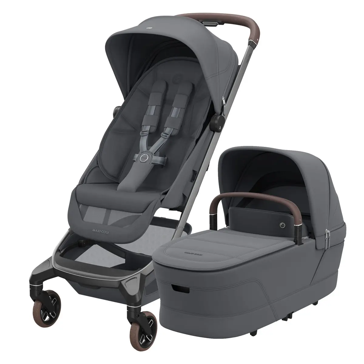 Maxi-Cosi Fame Cabin Complete Pram - Moon Graphite 1