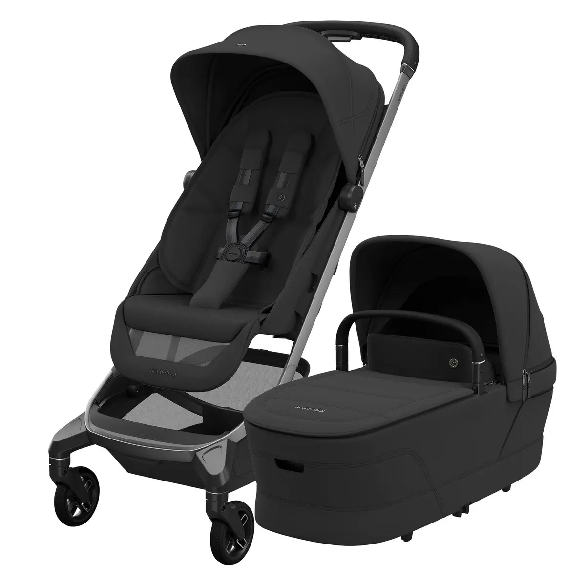 Maxi-Cosi Fame Cabin Complete Pram - Onyx Black 1