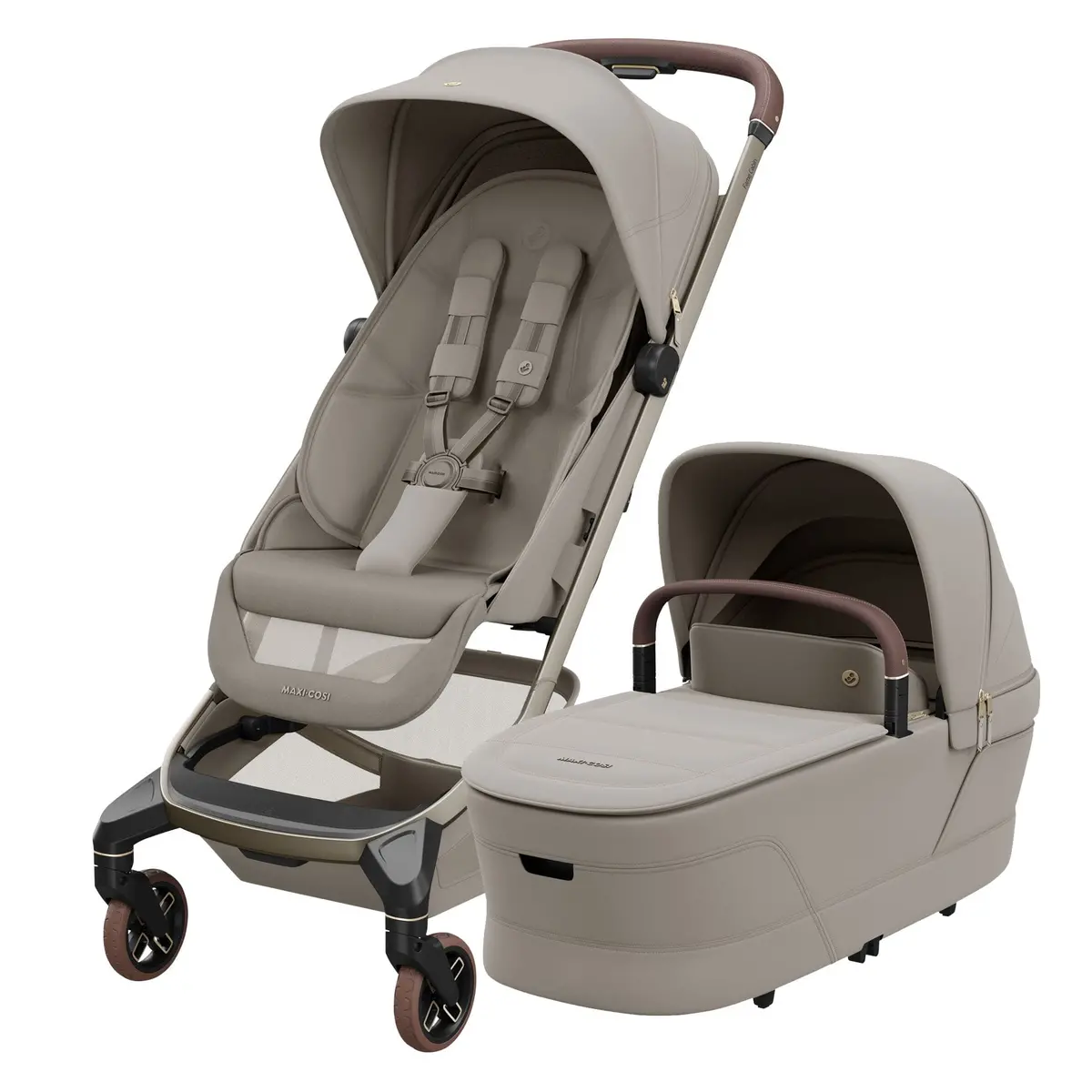 Maxi-Cosi Fame Cabin Complete Pram - Sapphire Sand 1