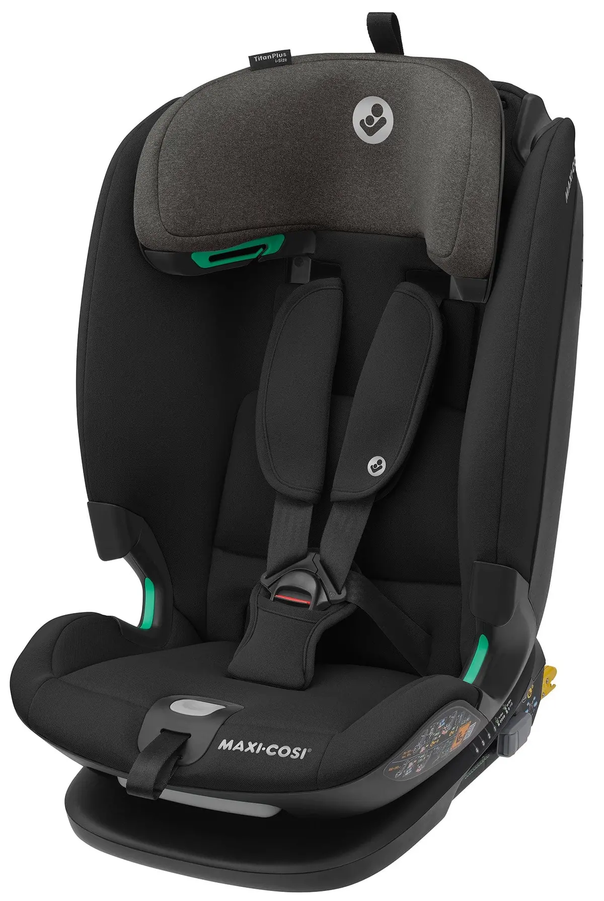 Maxi-Cosi Titan Plus I-Size Car Seat - Authentic Black 1