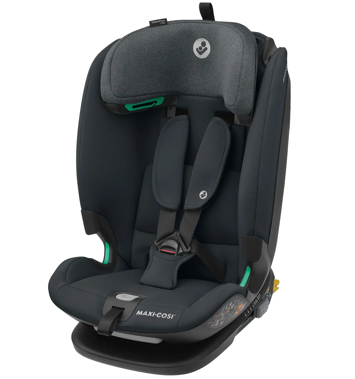 Maxi-Cosi Titan Plus I-Size Car Seat - Authentic Graphite 1