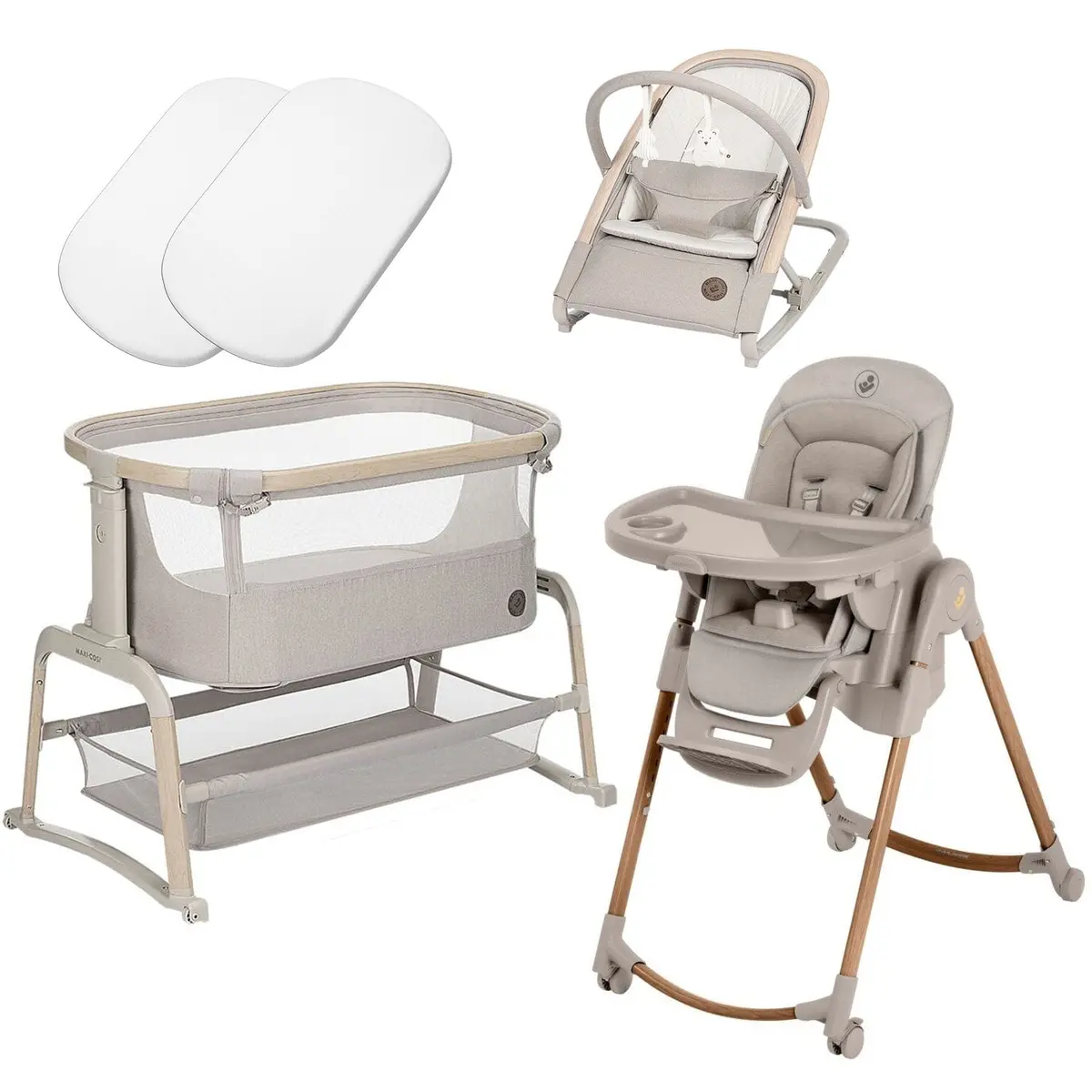 Maxi-Cosi Home Complete Bundle - Classic Beige 1