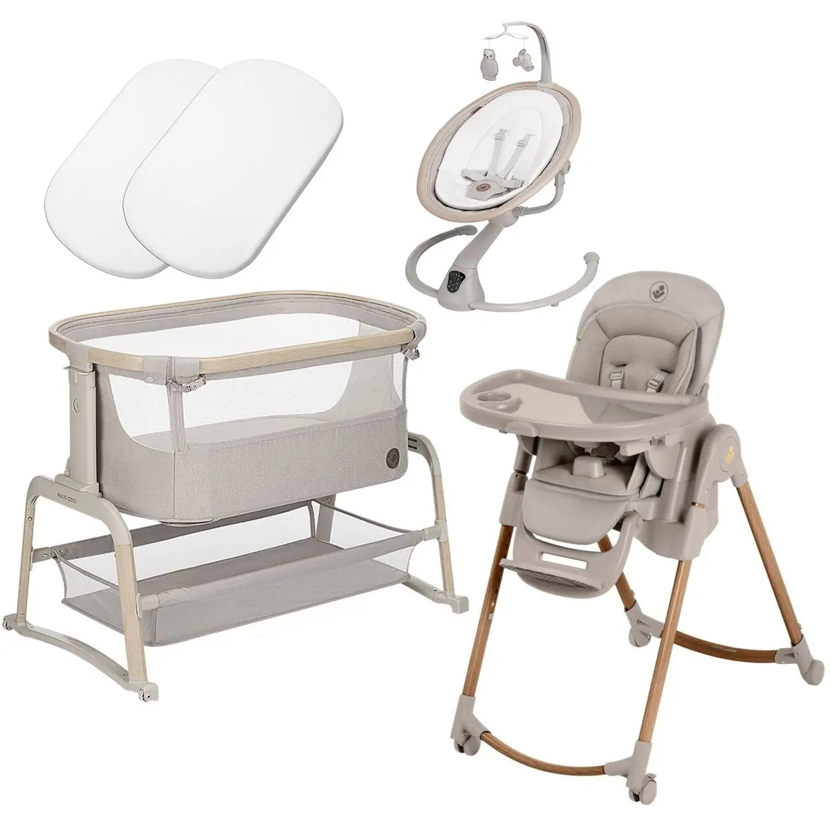Maxi-Cosi Home Premium Bundle - Classic Beige 1