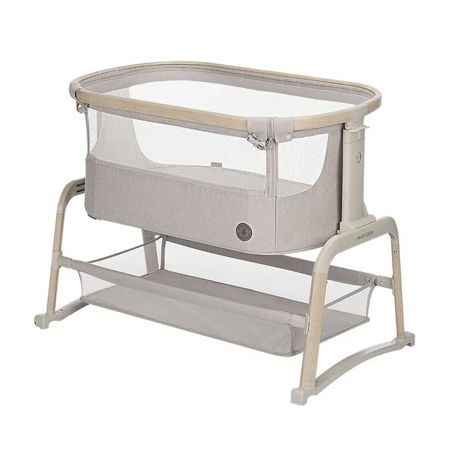 Maxi-Cosi Iora Air Bedside Crib - Classic Beige 1