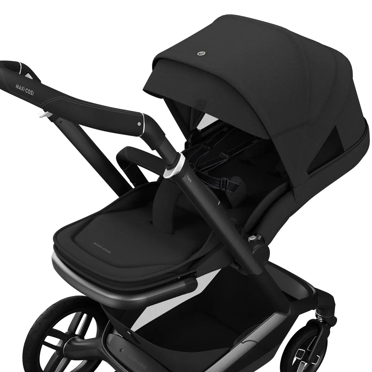 Maxi-Cosi Fame 8 Piece Complete Travel System In Twillic Black 2