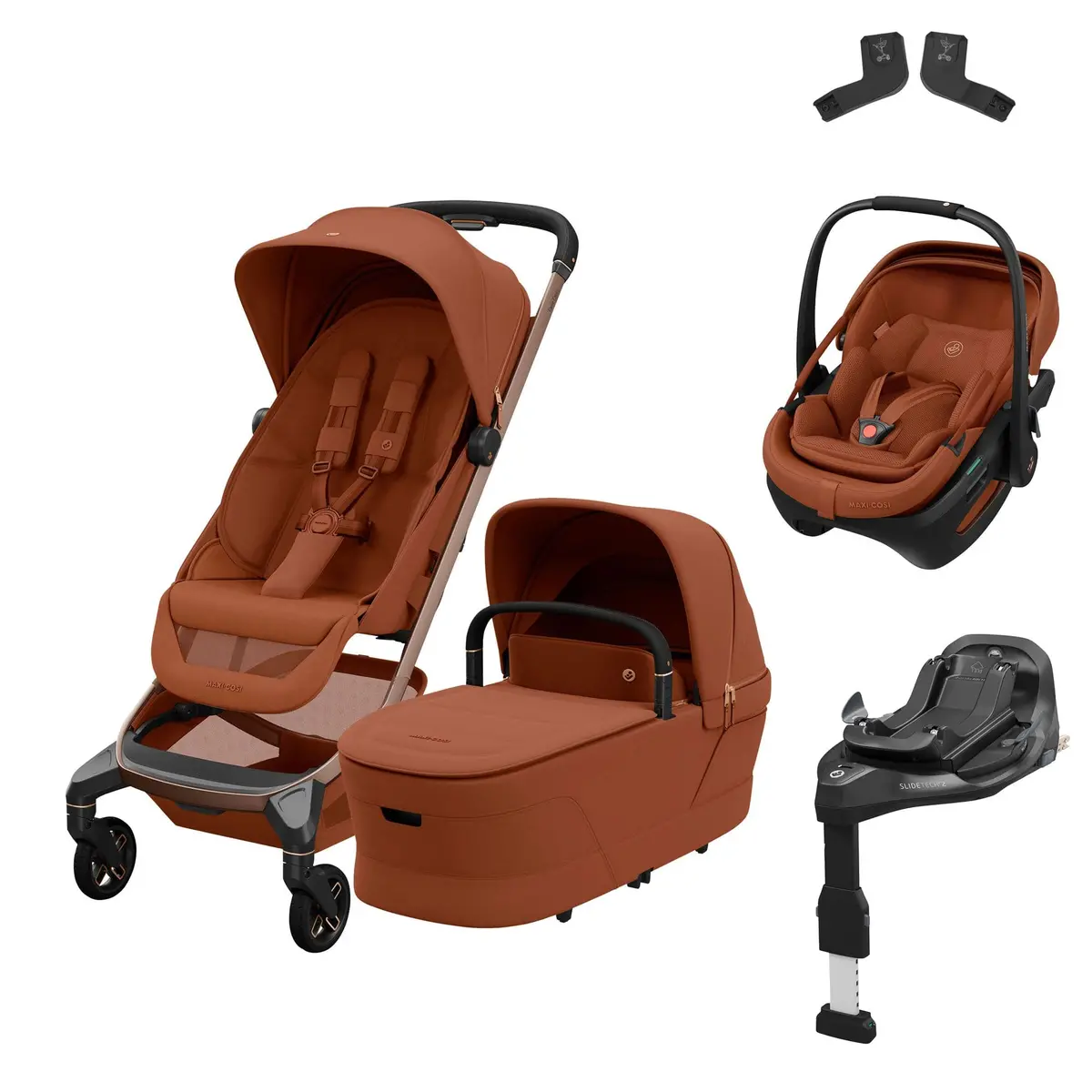 Maxi-Cosi Fame Cabin Zero G Bundle - Copper Terra 1