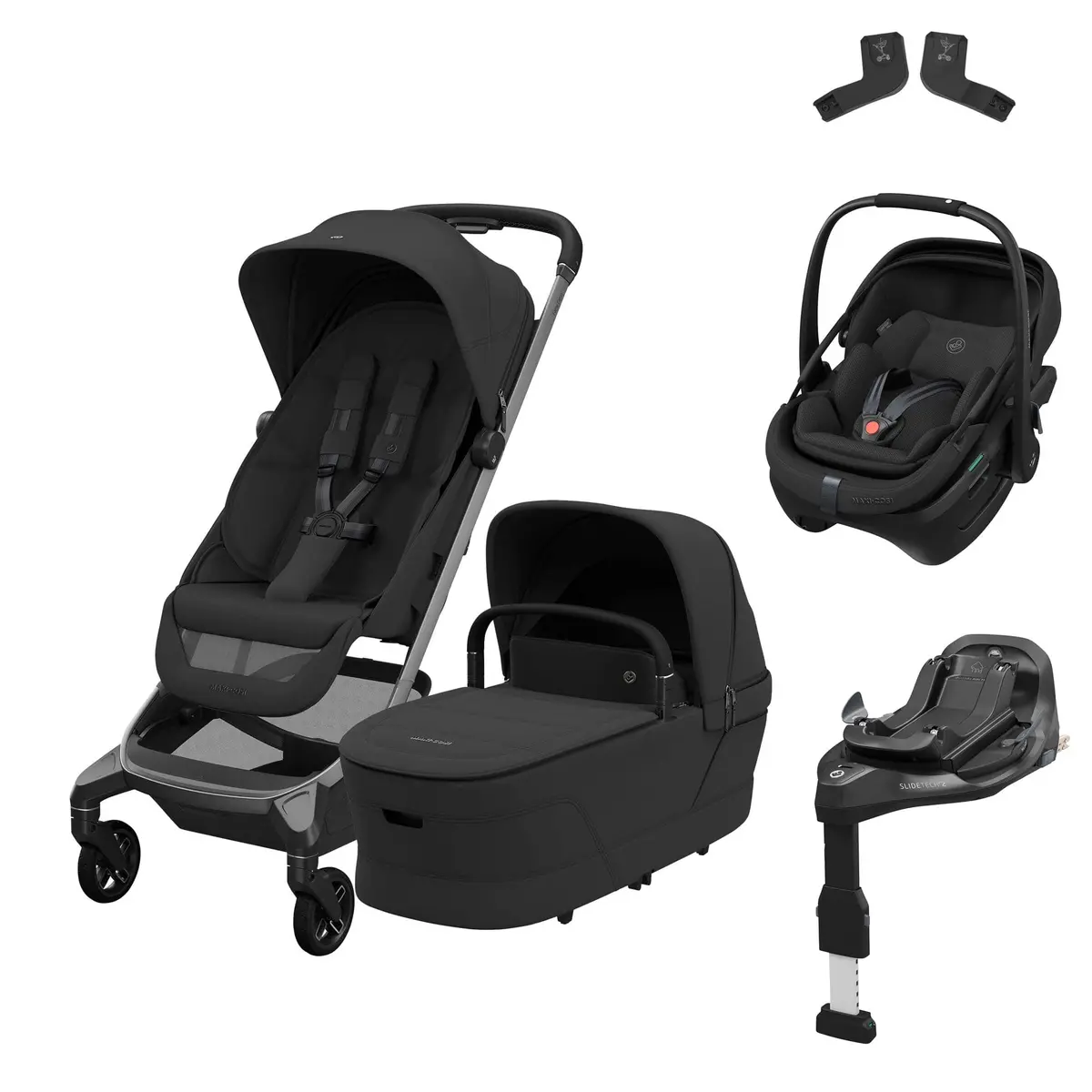 Maxi-Cosi Fame Cabin Zero G Bundle - Onyx Black 1