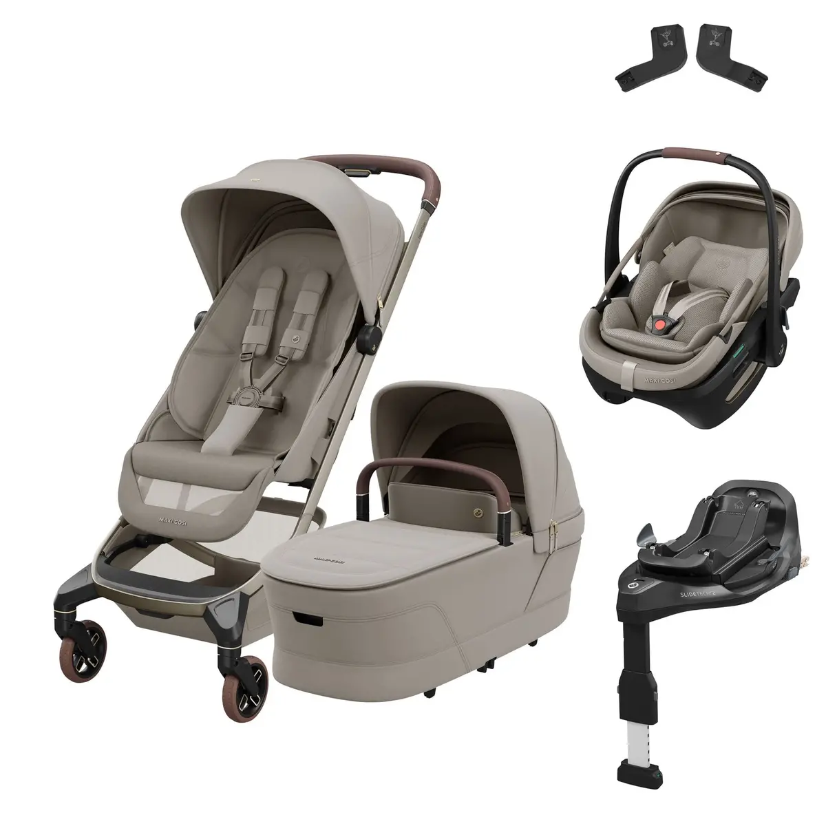 Maxi-Cosi Fame Cabin Zero G Bundle - Sapphire Sand 1