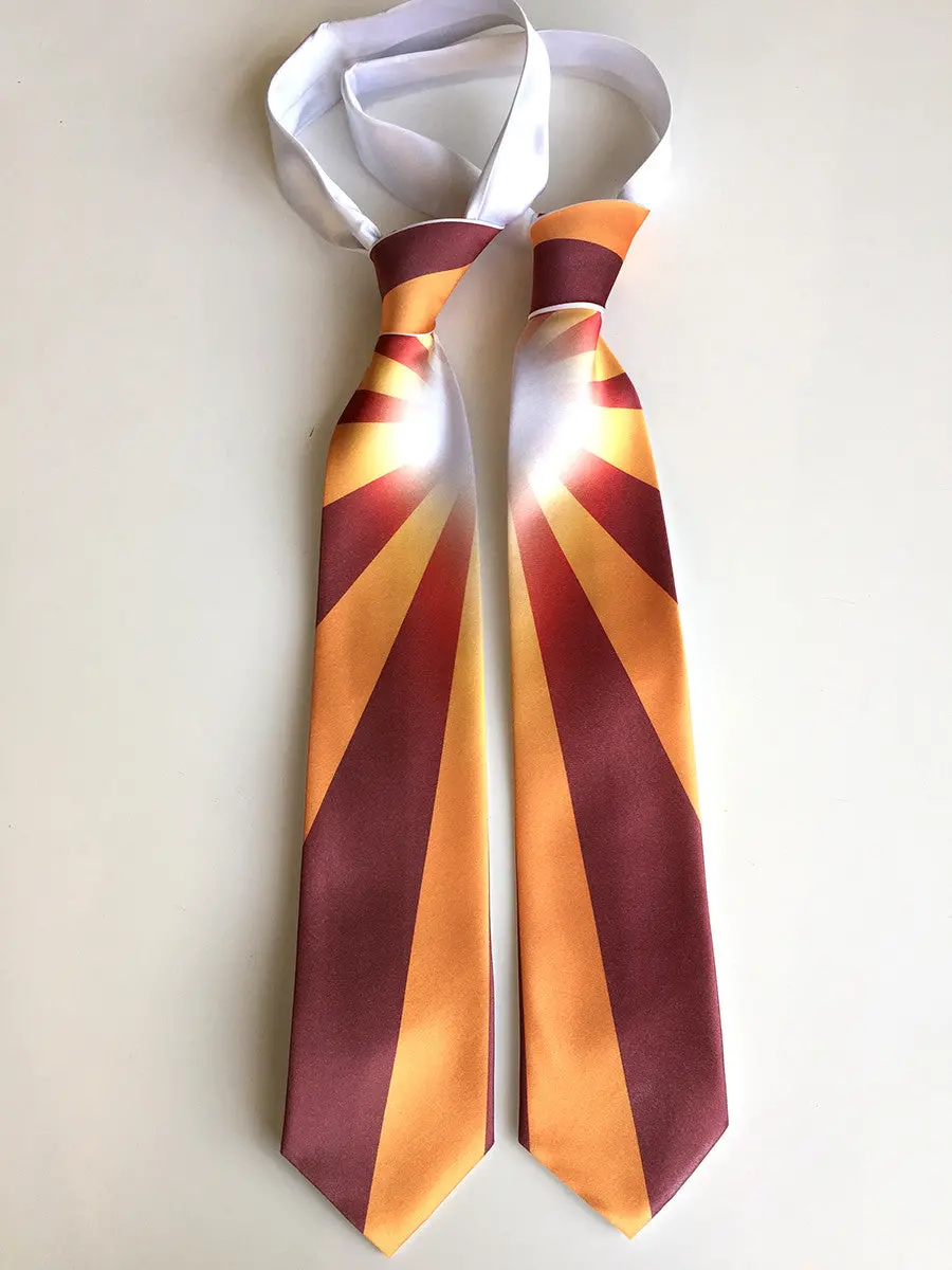 Marty Mcfly's Double Tie. Back To The Future Inspired Necktie 1
