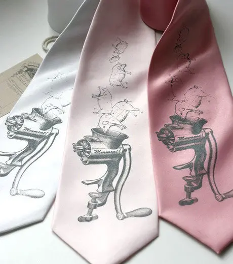 Meatgrinder Microfiber Necktie 1