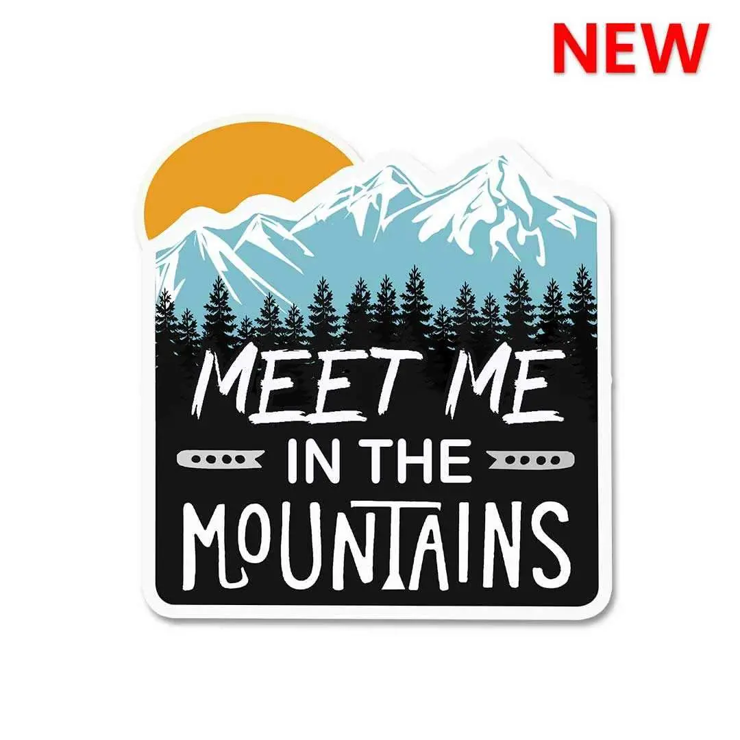 Meet Me In The Mountains Sticker 1