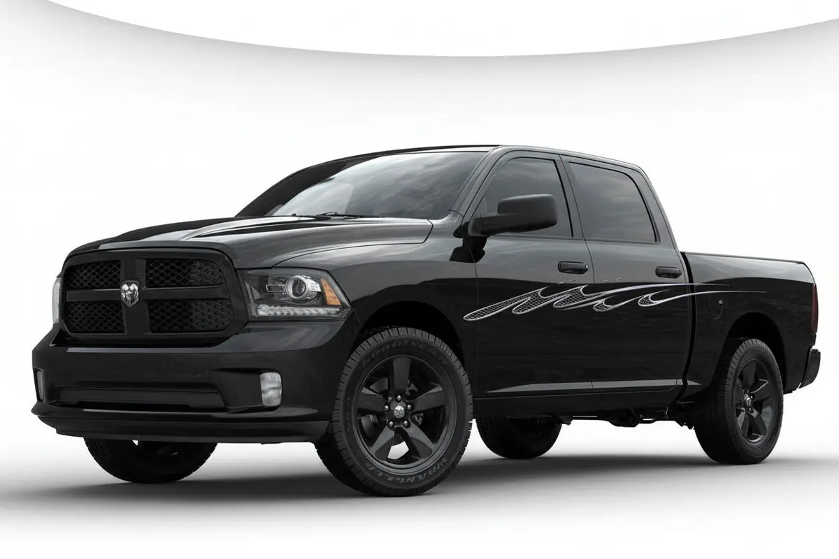 Mud Splash Stripes Vinyl Graphics For Cars & Trucks B745 4