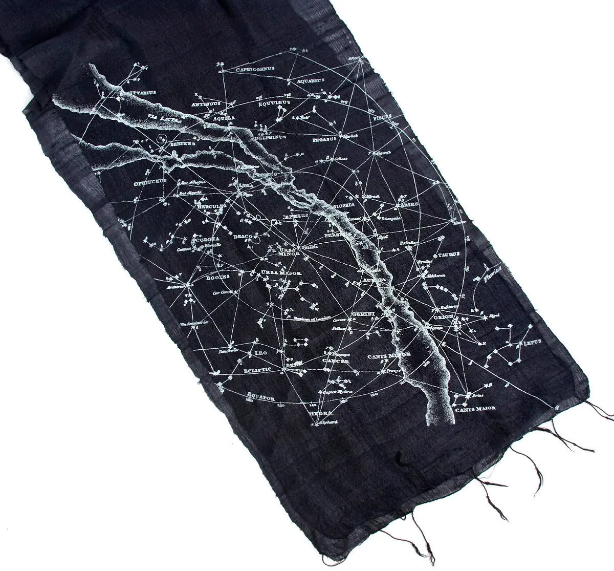 Milky Way Galaxy Silk Scarf 1