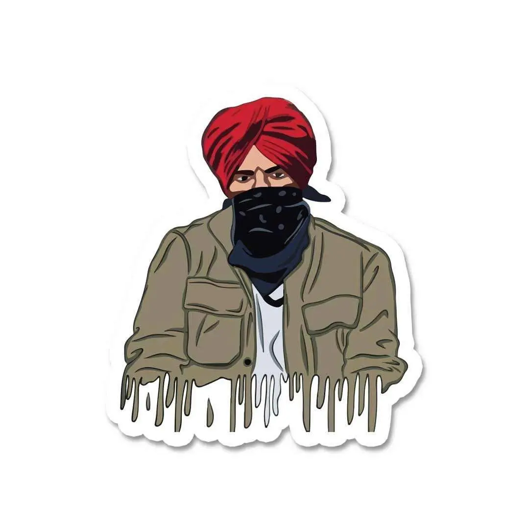 Moosewala Sticker 2