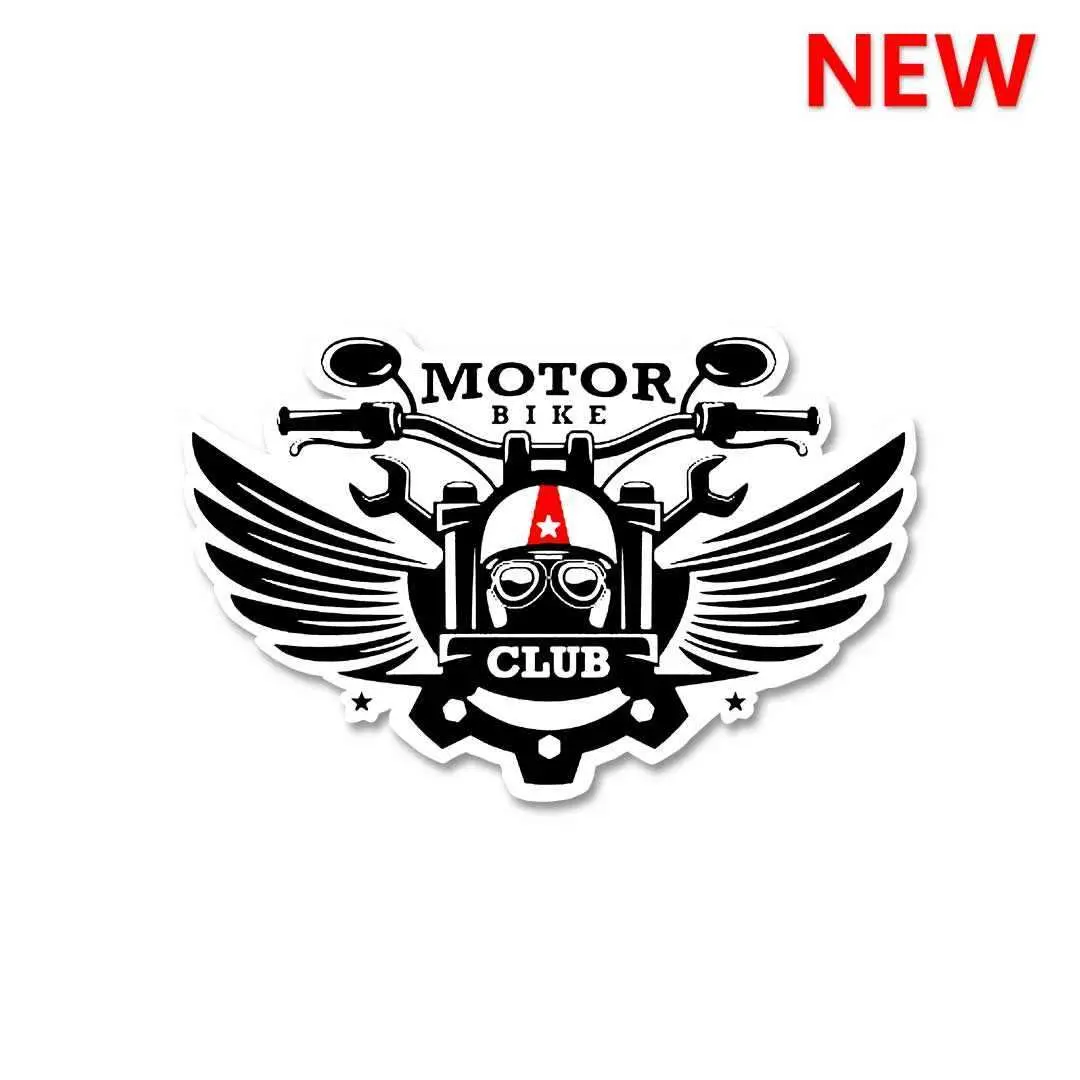 Motor Bike Club Sticker 1