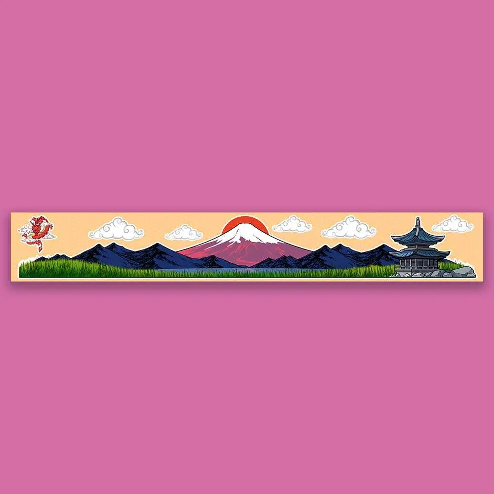 Mount Fuji Infinity Sticker 1