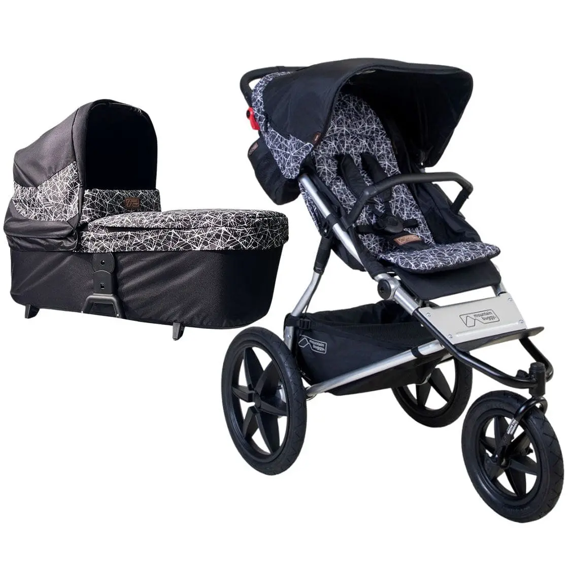 Mountain Buggy Terrain V4 With Carrycot Plus - Graphite 1
