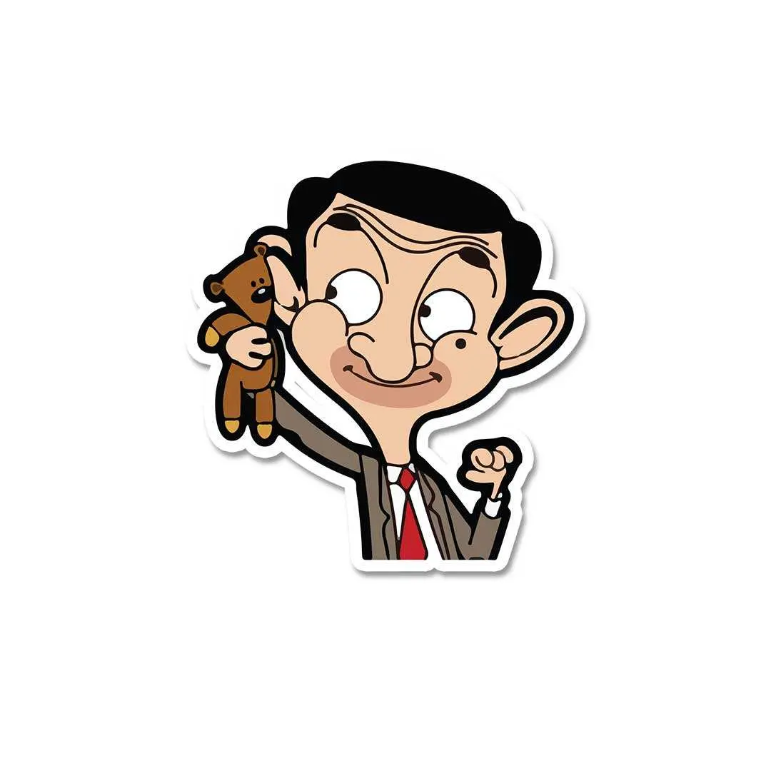 Mr. Bean Sticker 2