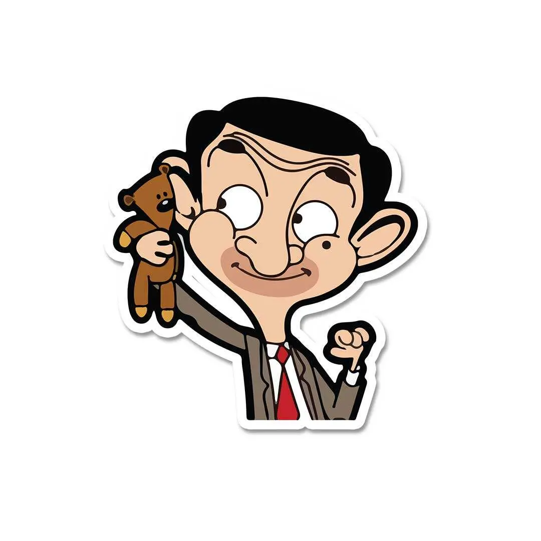 Mr. Bean Sticker 1