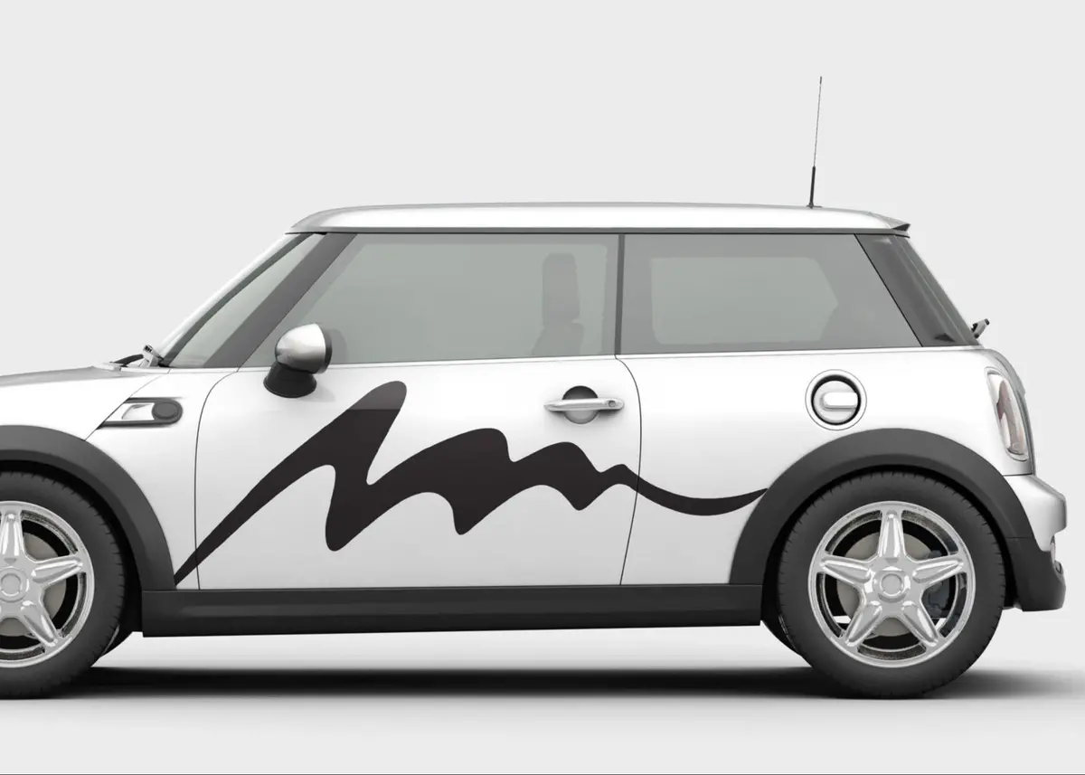 Tsunami Stripes Vinyl Decals For Cars & Trucks 1