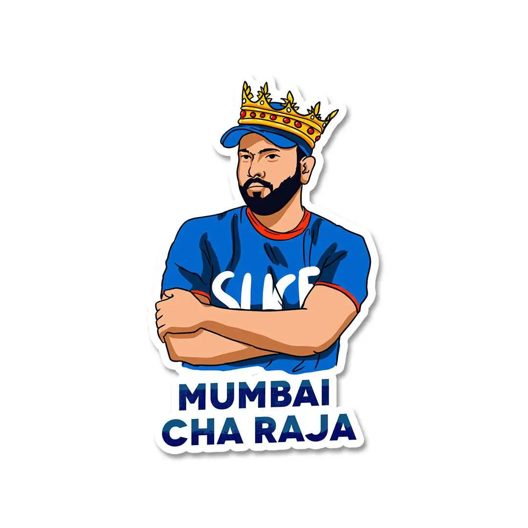 Mumbai Cha Raja Sticker 2