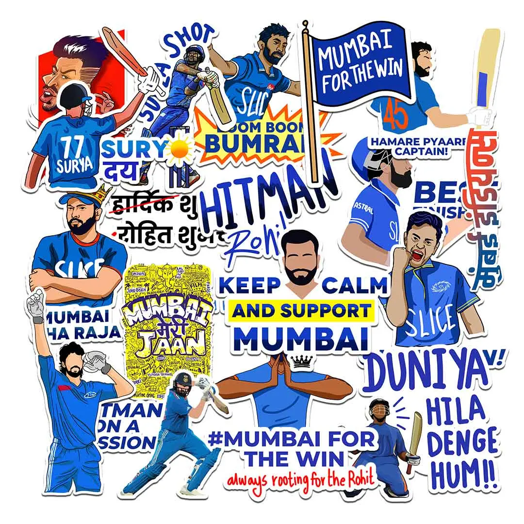 Mumbai Sticker Pack [20 Sticker] 1