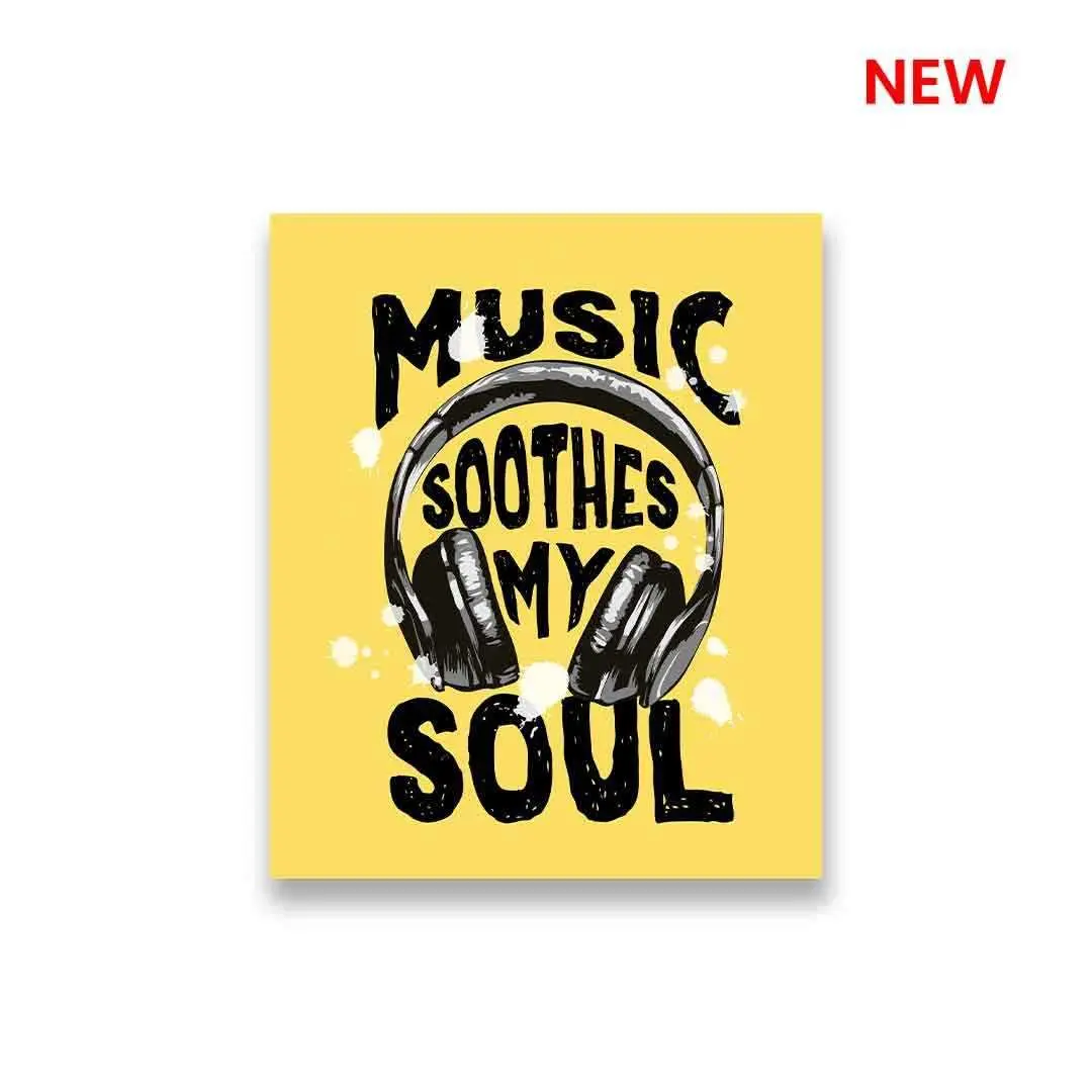 Music Soothes My Soul Sticker 1