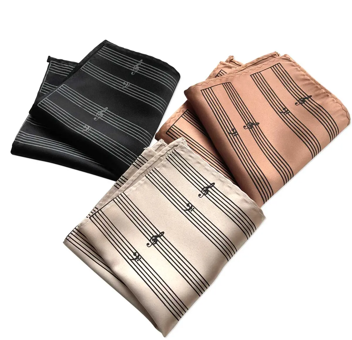 Sheet Music Pocket Square 1