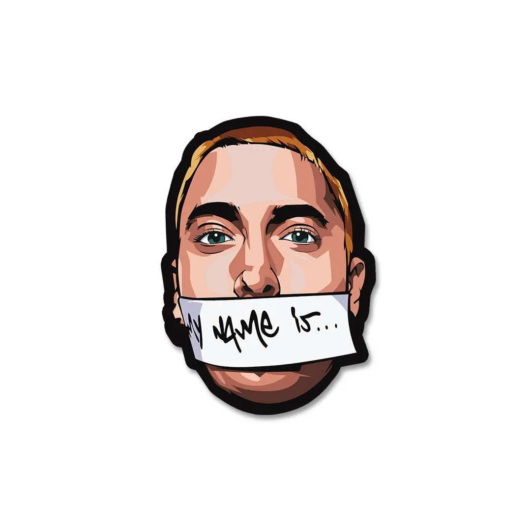 My Name Is Sticker 1